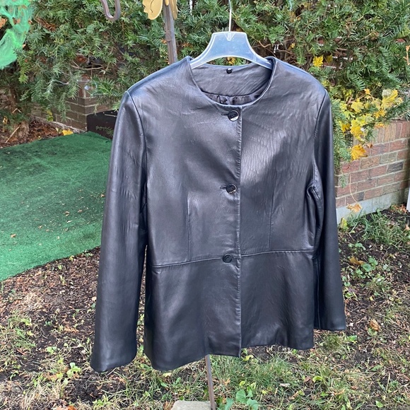 Wilsons Pelle Studio Leather Jacket - Picture 2 of 5